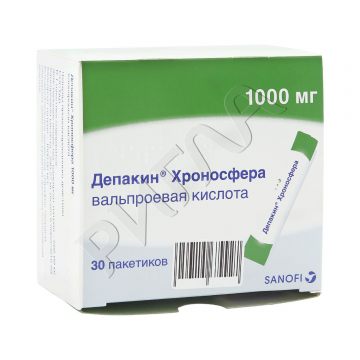 Депакин Хроносфера гранулы пролонг.действия 1000мг №30 **