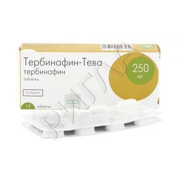 Тербинафин-Тева таблетки 250мг №14 **